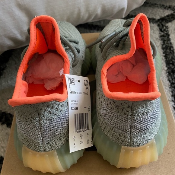 Yeezy 350 Boost - Desert Sage - Size 4 men - Picture 4 of 7